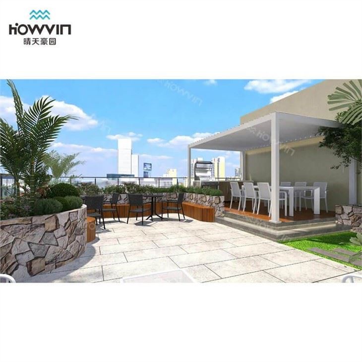 Modern Covered Pergola