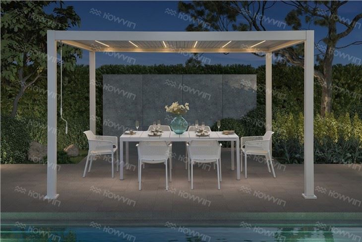 HOWVIN Aluminum Pergolas - Innovative Outdoor Living Suitable For Commercial Space